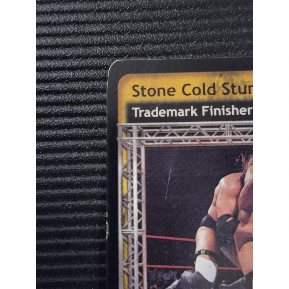 2000 WWF Comic Images Stone Cold Steve Austin #109 Raw Deal CCG Stunner Promo
